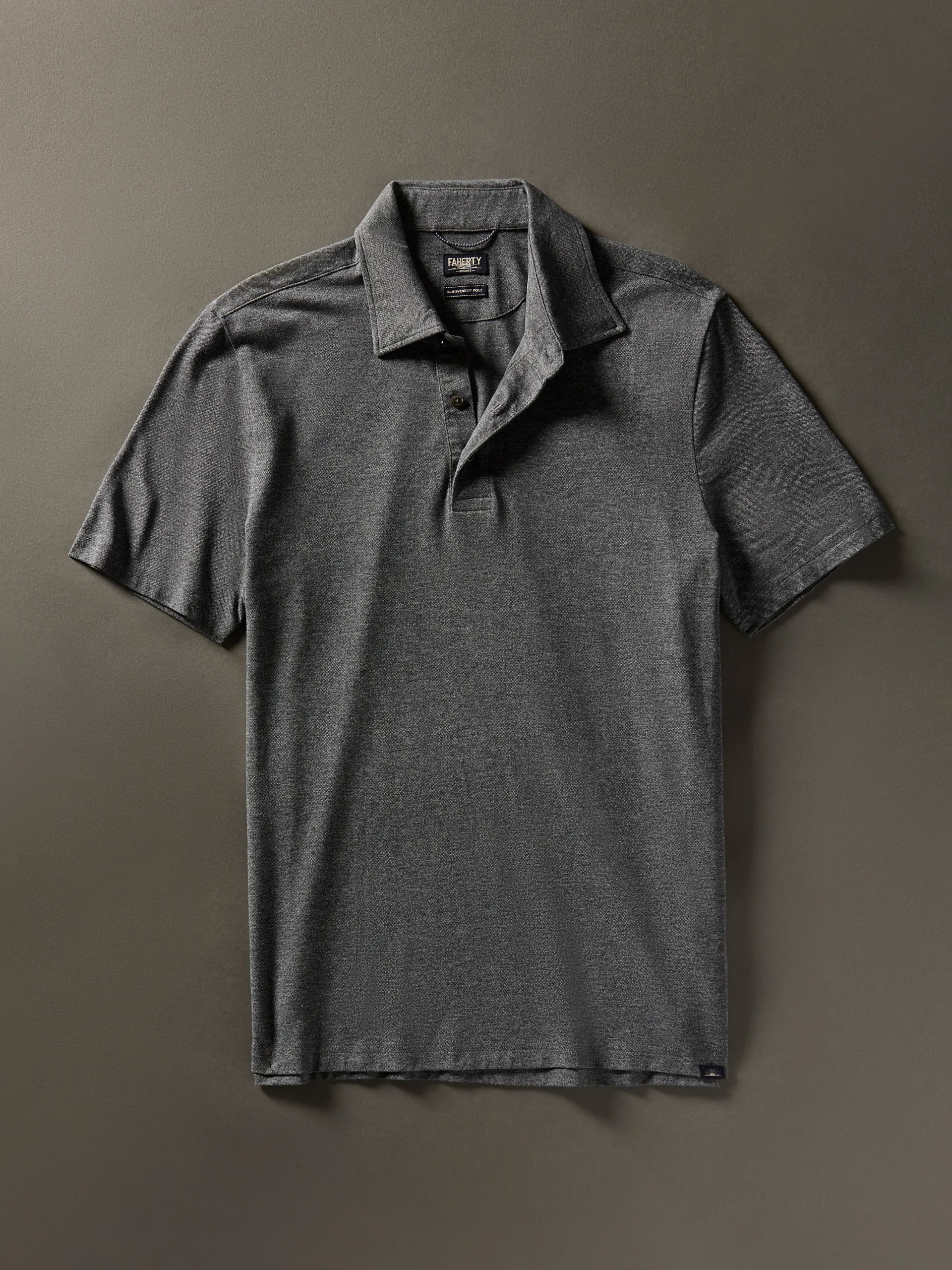 Faherty Brand Polo Shirts*Movement™ Short-Sleeve Pique Polo Shirt -