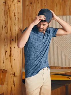 Faherty Brand Polo Shirts*Movement™ Short-Sleeve Pique Polo Shirt -