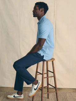Faherty Brand Polo Shirts*Movement™ Short-Sleeve Pique Polo Shirt -