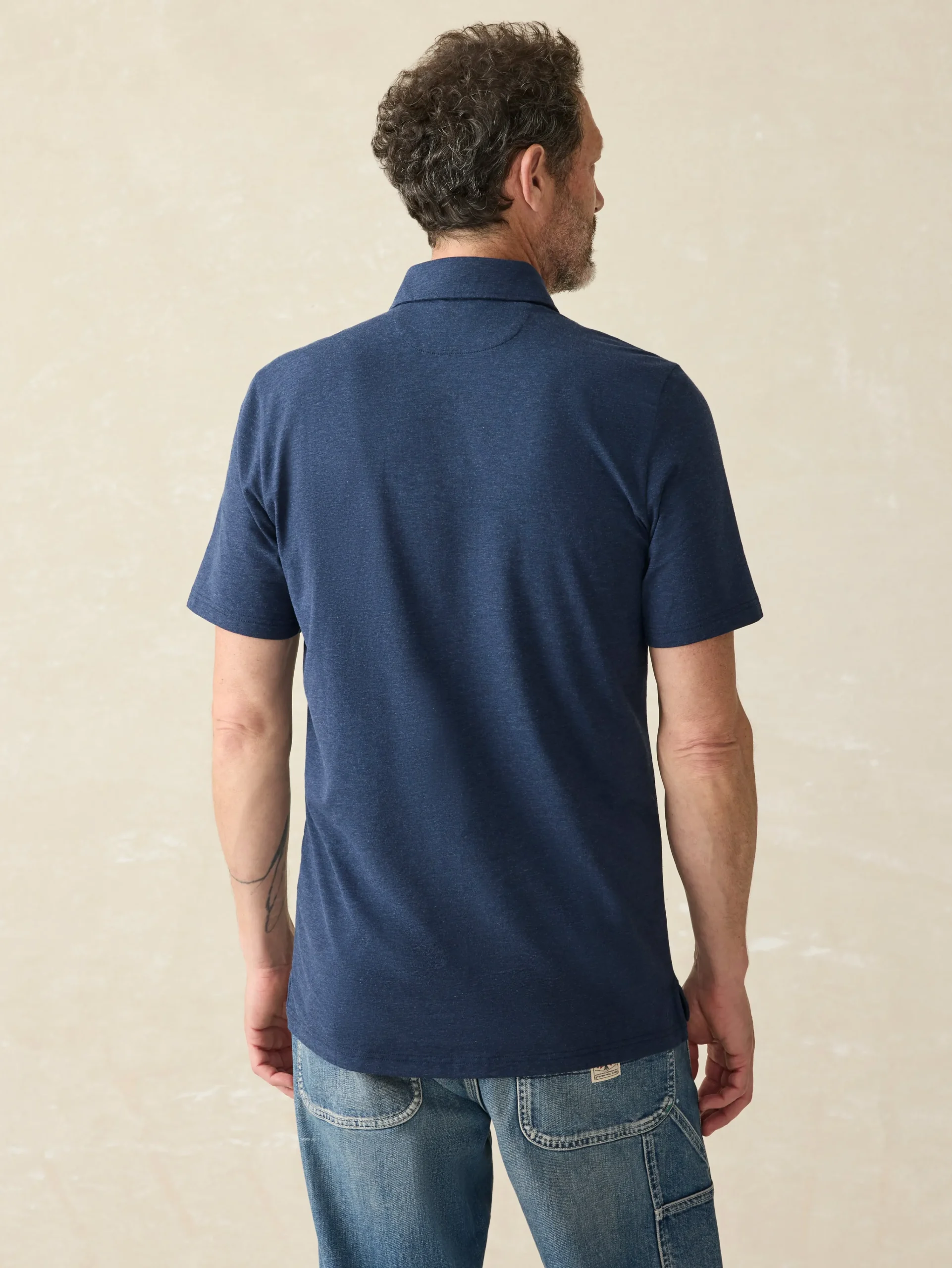 Faherty Brand Polo Shirts*Movement™ Short-Sleeve Polo Shirt -