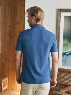 Faherty Brand Polo Shirts*Movement™ Short-Sleeve Polo Shirt -