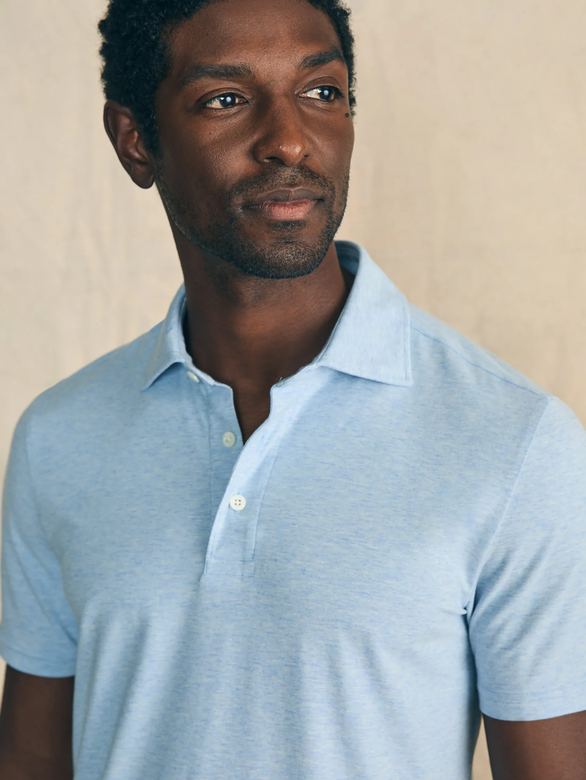 Faherty Brand Polo Shirts|T-Shirts & Henleys*Movement™ Short-Sleeve Polo Shirt (Tall) -