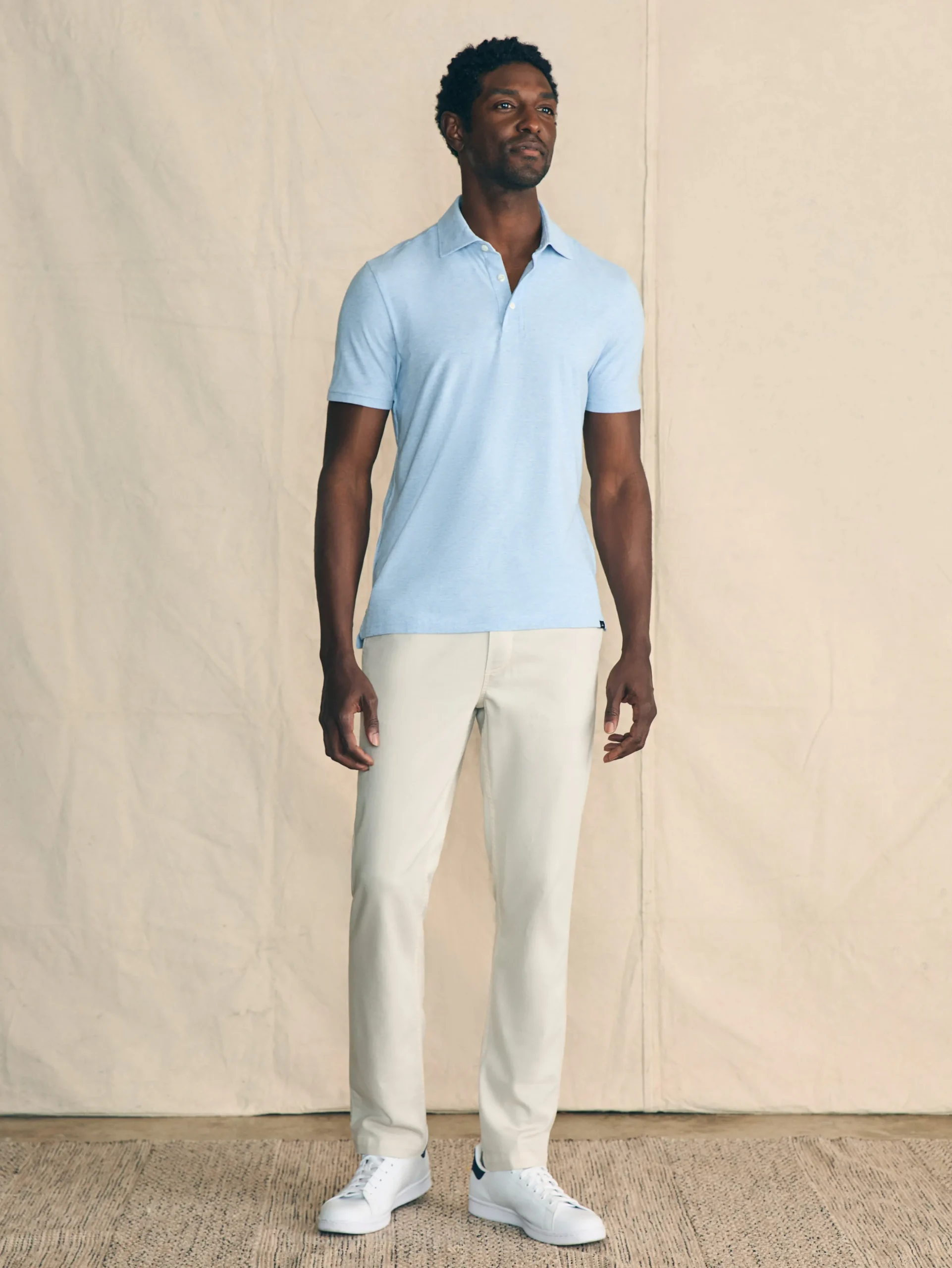 Faherty Brand Polo Shirts|T-Shirts & Henleys*Movement™ Short-Sleeve Polo Shirt (Tall) -