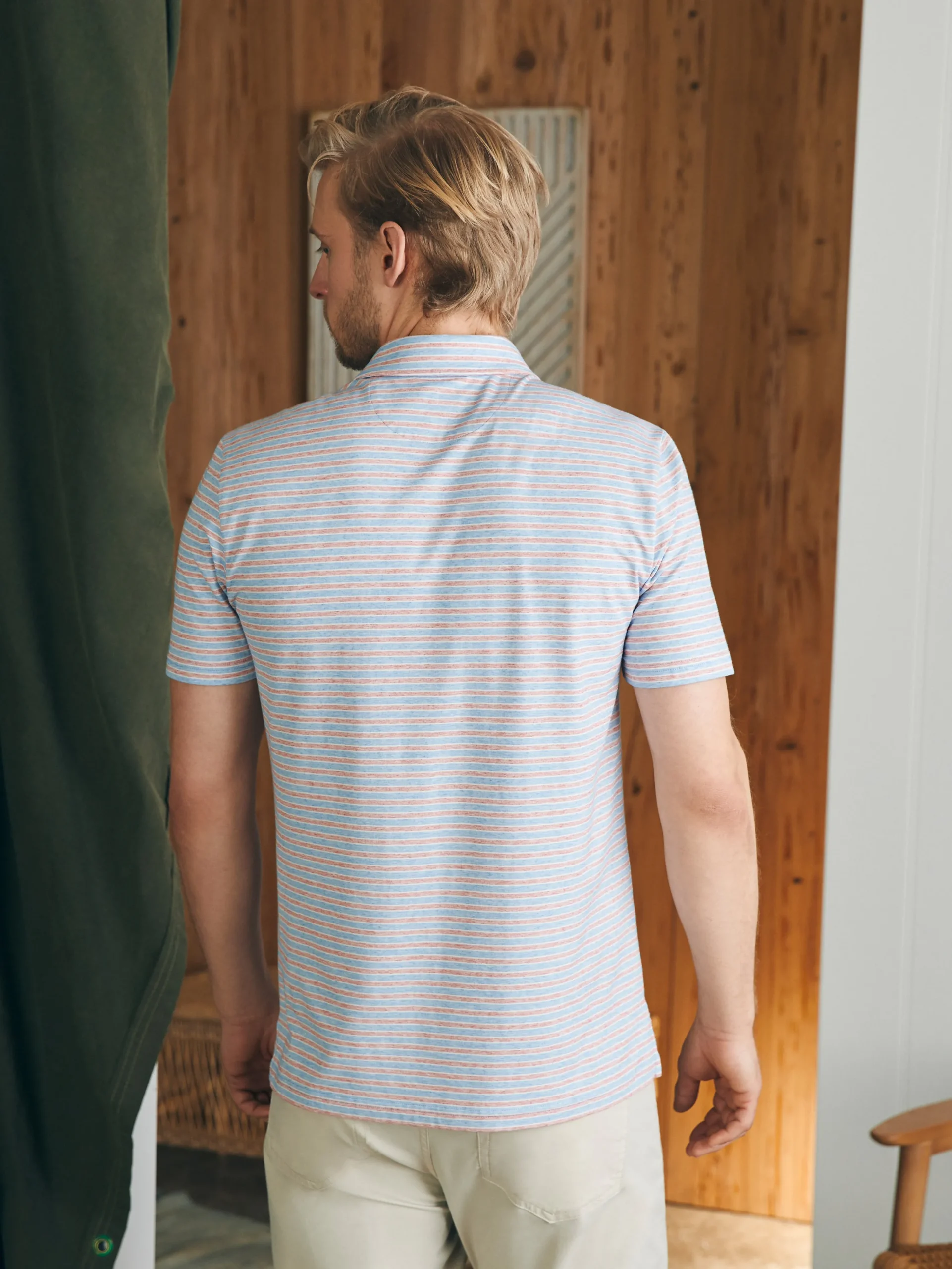 Faherty Brand Polo Shirts*Movement™ Short-Sleeve Polo Shirt (Tall) -