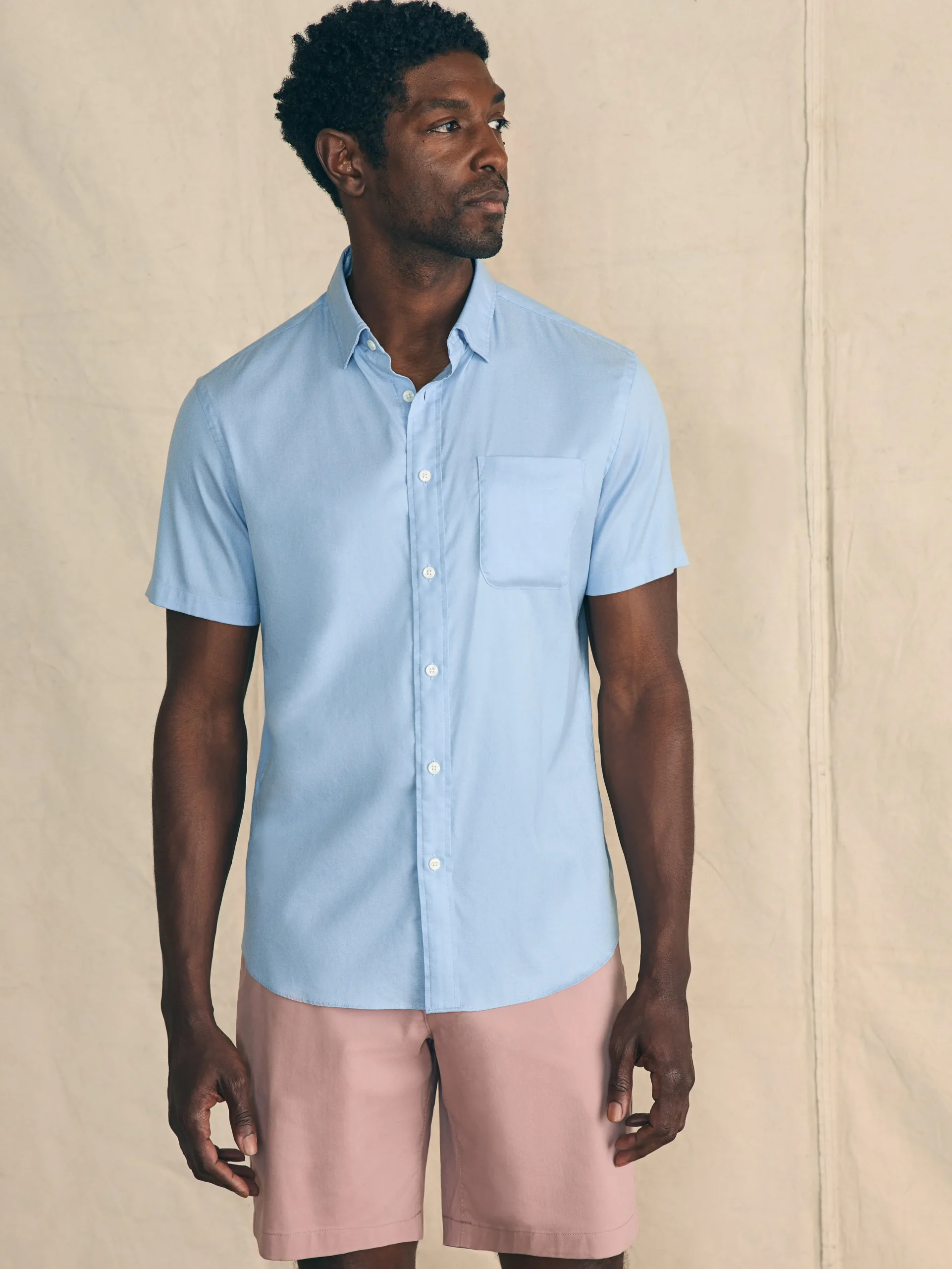 Faherty Brand Shirts*Movement™ Short-Sleeve Shirt -
