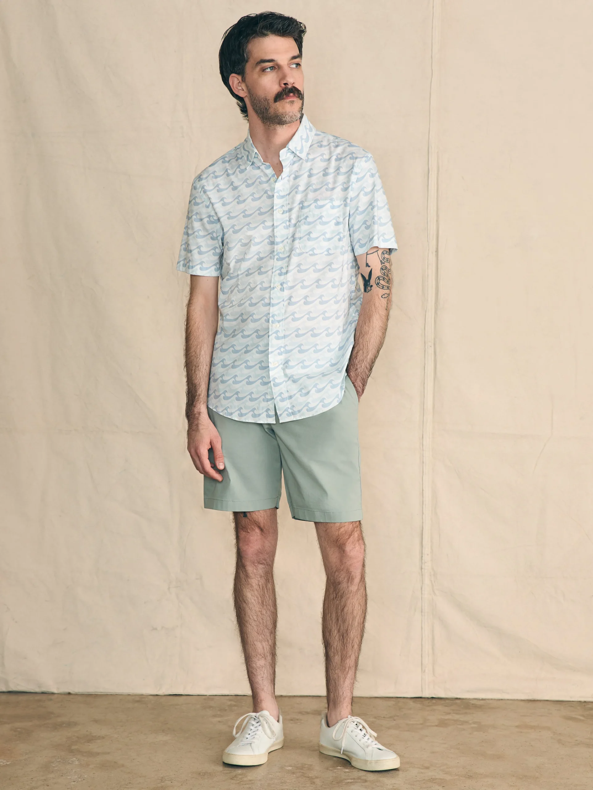 Faherty Brand Shirts*Movement™ Short-Sleeve Shirt -