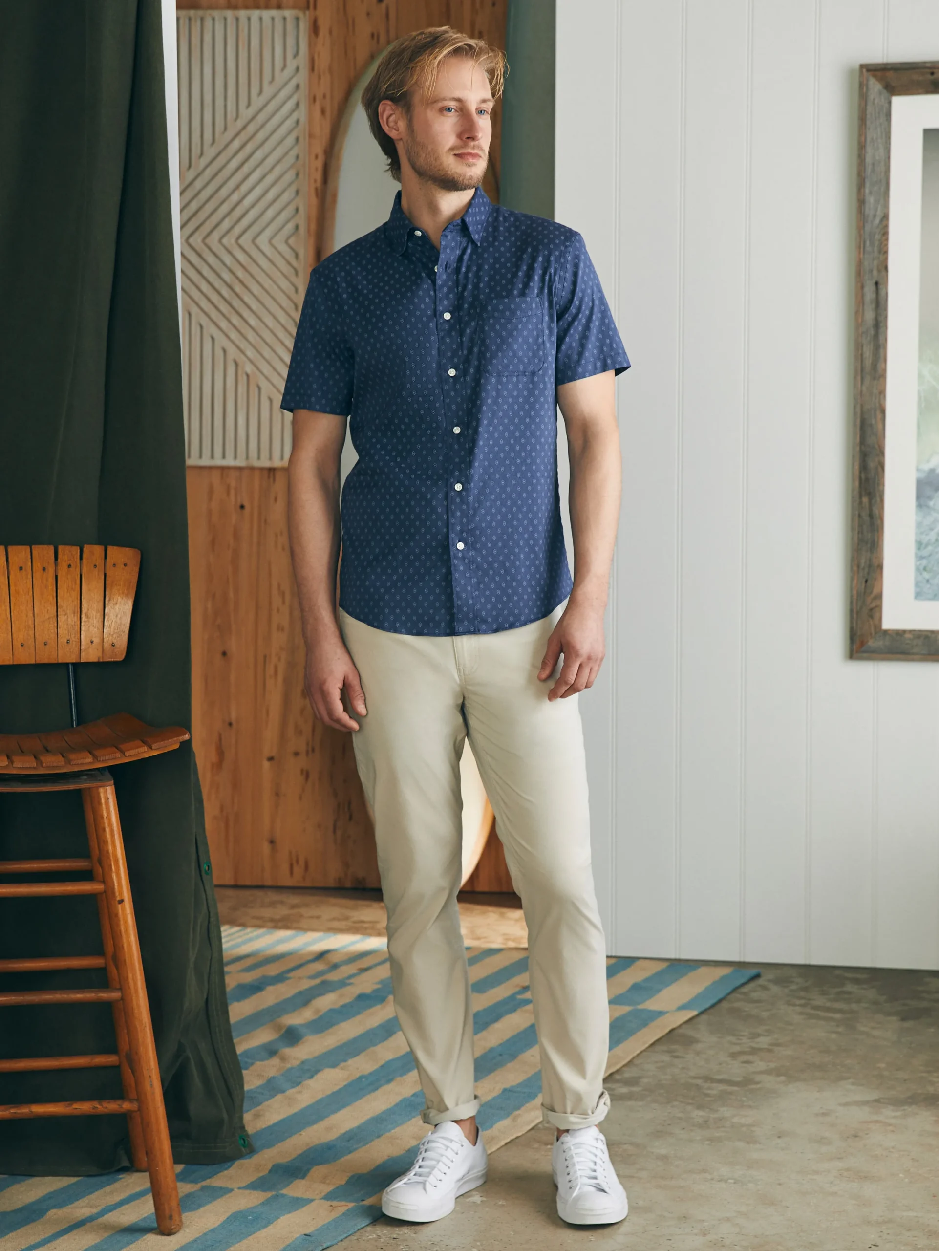 Faherty Brand Shirts*Movement™ Short-Sleeve Shirt -