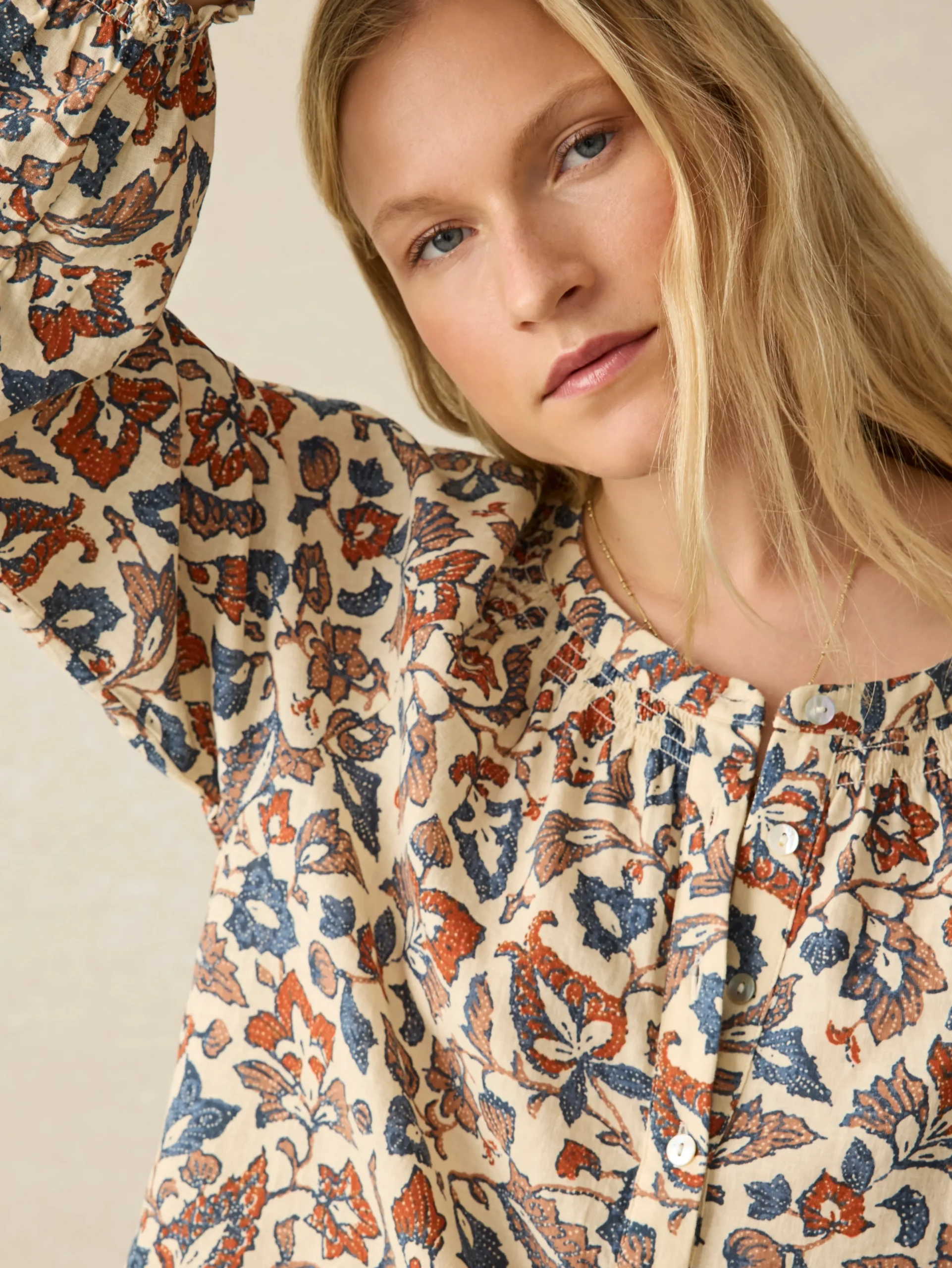 Women Faherty Brand Shirts & Tops*Odette Top -