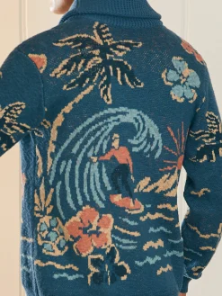 Faherty Brand Sweaters*Offshore Swell Cardigan -