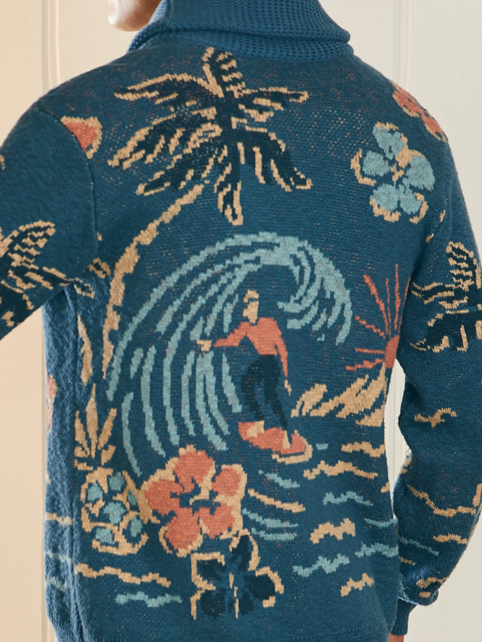 Faherty Brand Sweaters*Offshore Swell Cardigan -