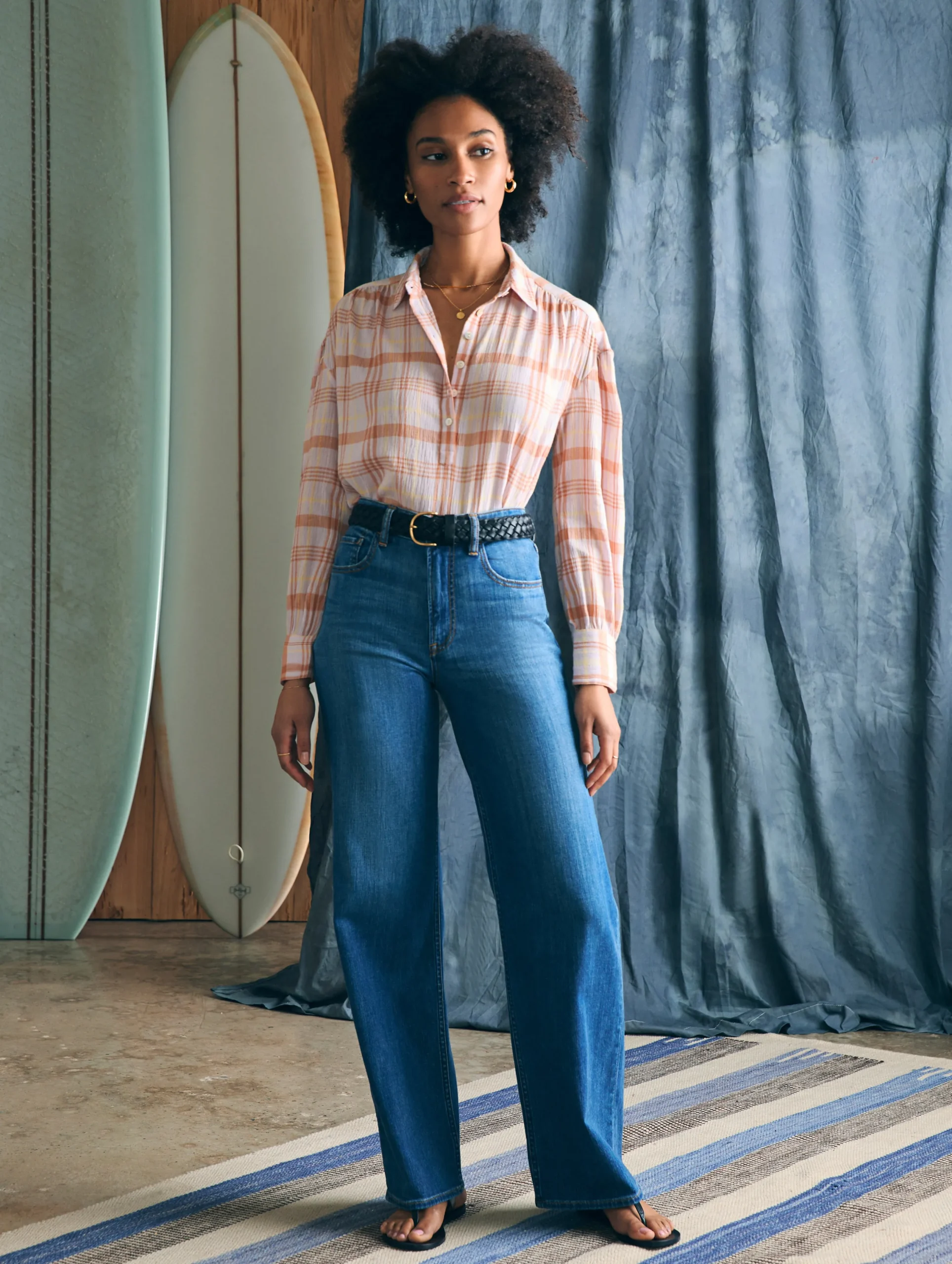 Women Faherty Brand Shirts & Tops*Olli Top -