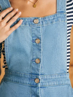Women Faherty Brand Dresses*Organic Cotton Denim Remi Dress -