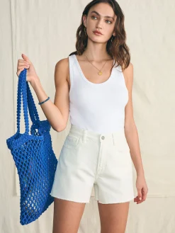 Women Faherty Brand Shorts & Skirts*Organic Cotton Denim Short -