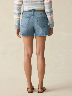 Women Faherty Brand Shorts & Skirts*Organic Cotton Denim Short -