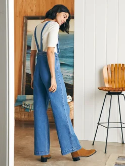 Women Faherty Brand Dresses|Overalls & Jumpsuits*Organic Cotton Denim Sienna Jumpsuit -