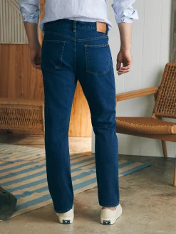 Faherty Brand Pants*Organic Cotton Slim Straight Denim (32