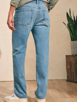 Faherty Brand Pants*Organic Cotton Slim Straight Denim (32