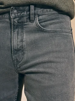 Faherty Brand Pants*Organic Cotton Slim Straight Denim (32" Inseam) -
