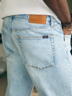 Faherty Brand Pants*Organic Cotton Slim Straight Denim (32