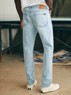 Faherty Brand Pants*Organic Cotton Slim Straight Denim (32