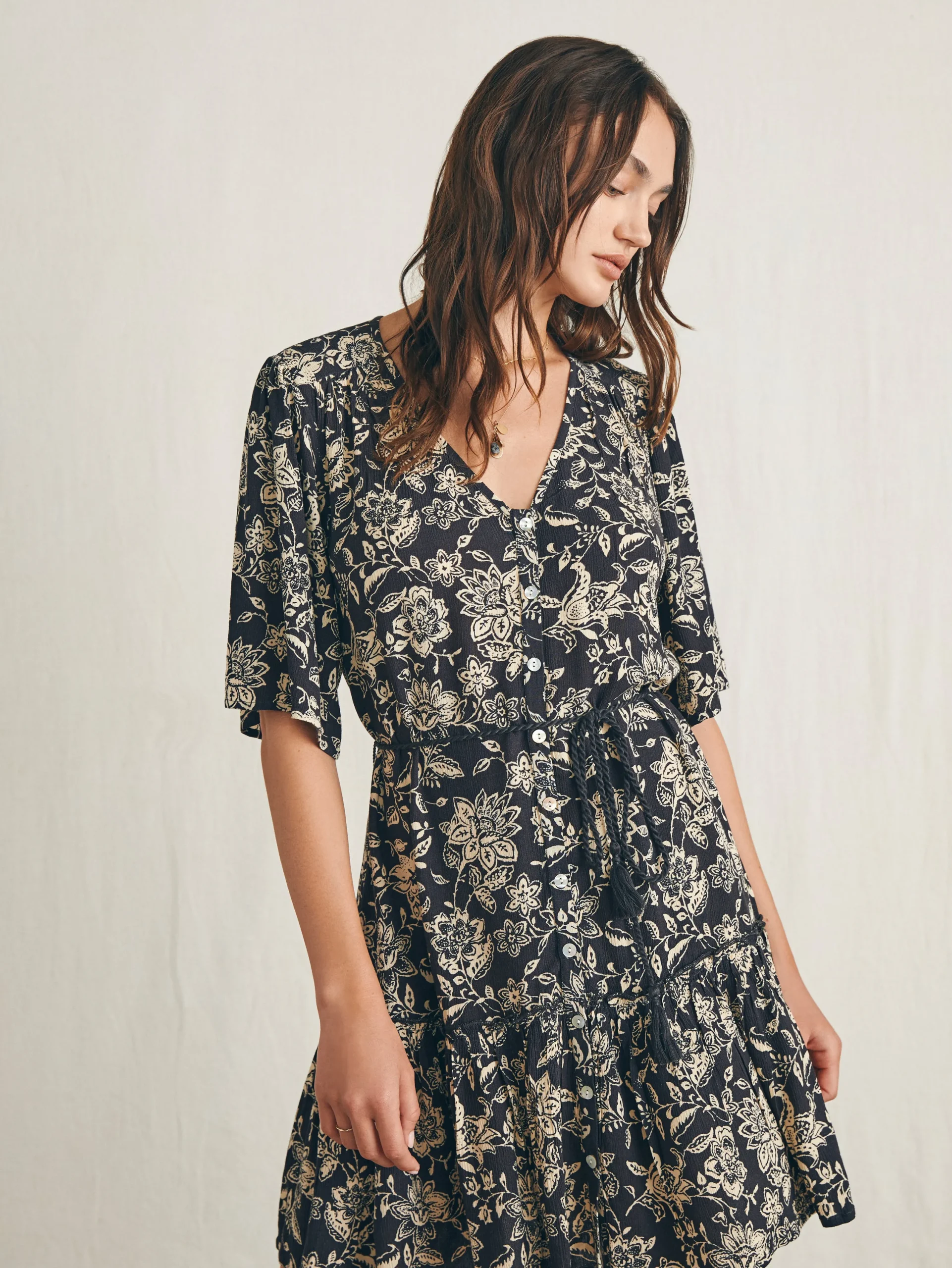 Women Faherty Brand Dresses*Orinda Mini Dress -