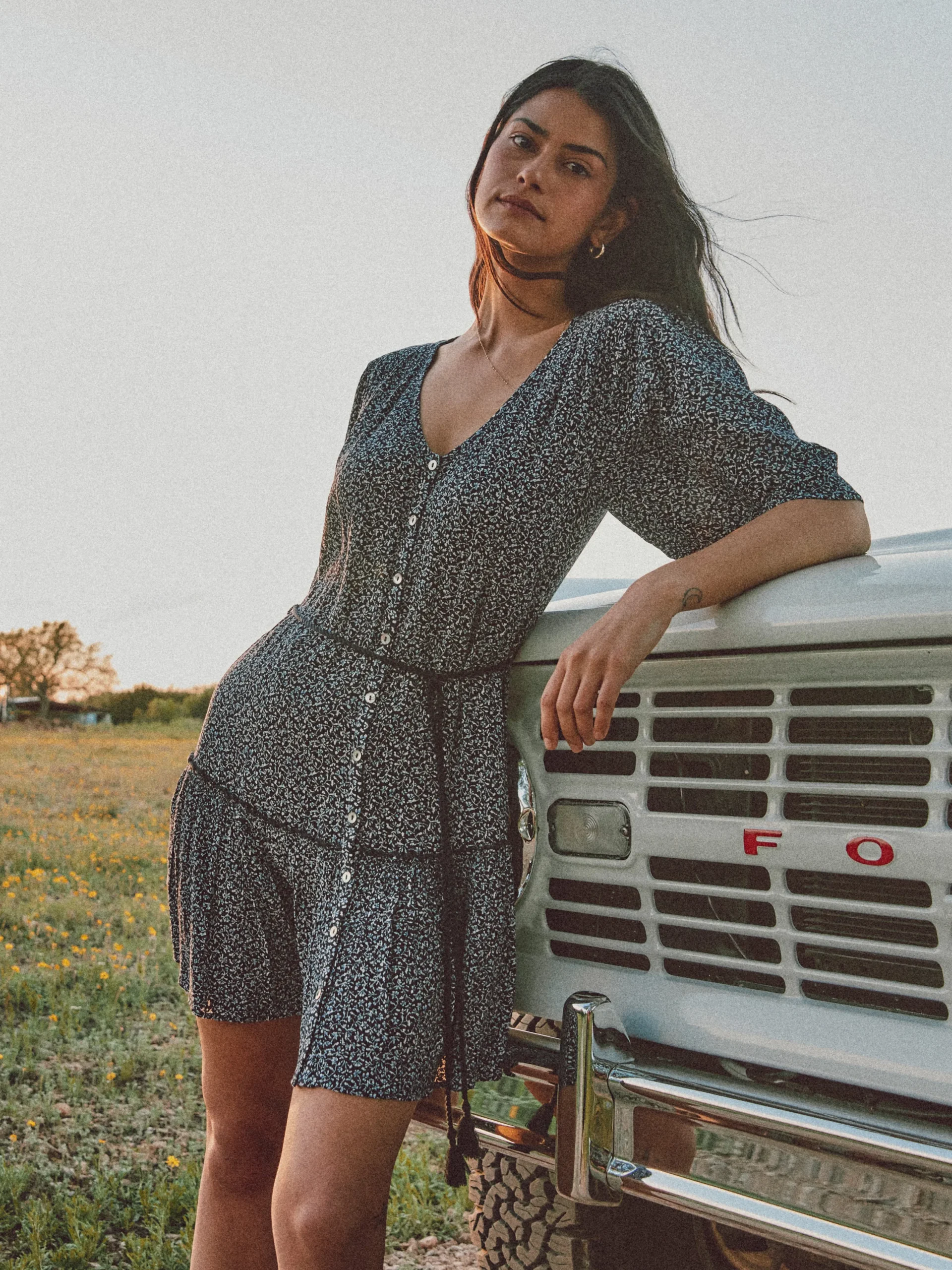 Women Faherty Brand Dresses*Orinda Mini Dress -