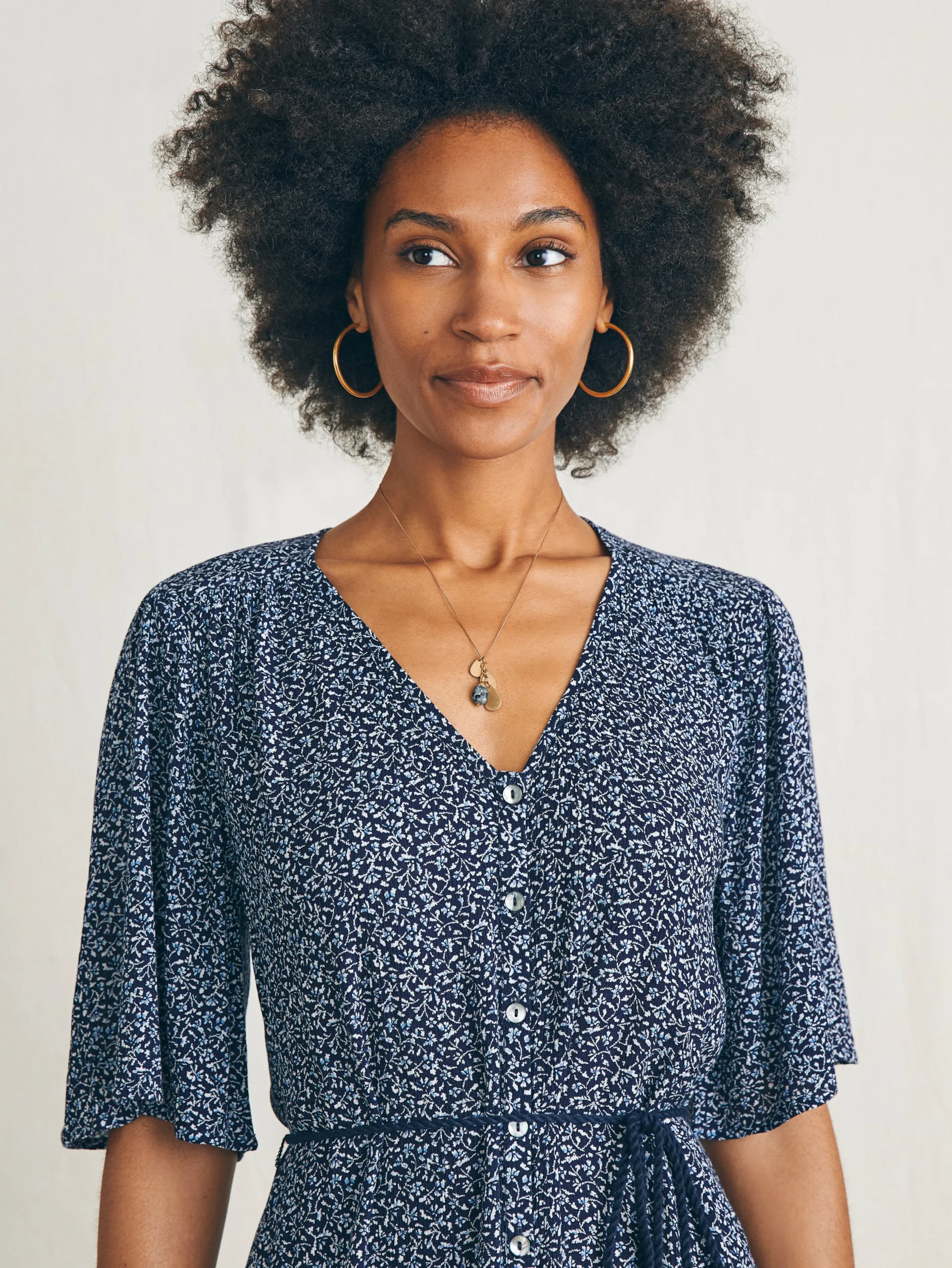 Women Faherty Brand Dresses*Orinda Mini Dress -