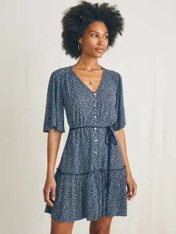 Women Faherty Brand Dresses*Orinda Mini Dress -