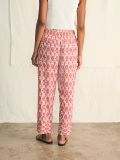 Women Faherty Brand Pants*Pacific Beach Linen Pant -