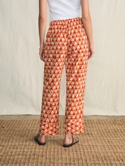Women Faherty Brand Pants*Pacific Beach Linen Pant -