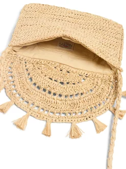 Women Faherty Brand Swim|Bags*Raffia Tassel Clutch -