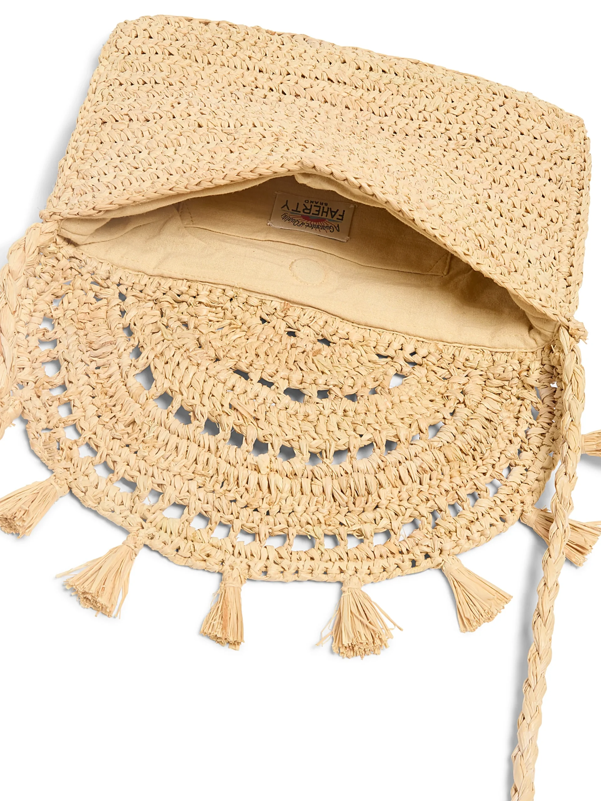 Women Faherty Brand Swim|Bags*Raffia Tassel Clutch -