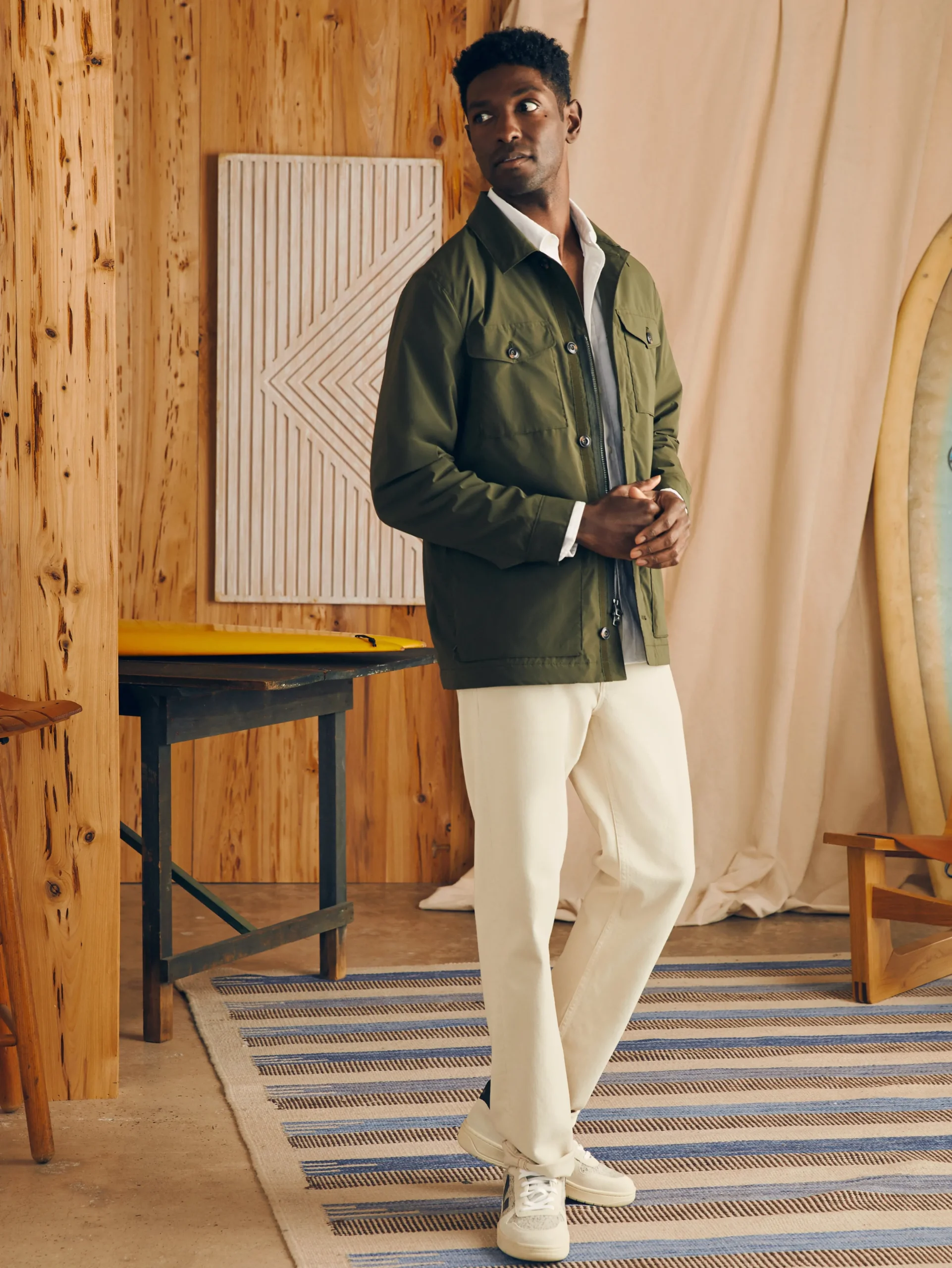 Faherty Brand Jackets & Vests*Reserve Four Pocket Field Jacket -