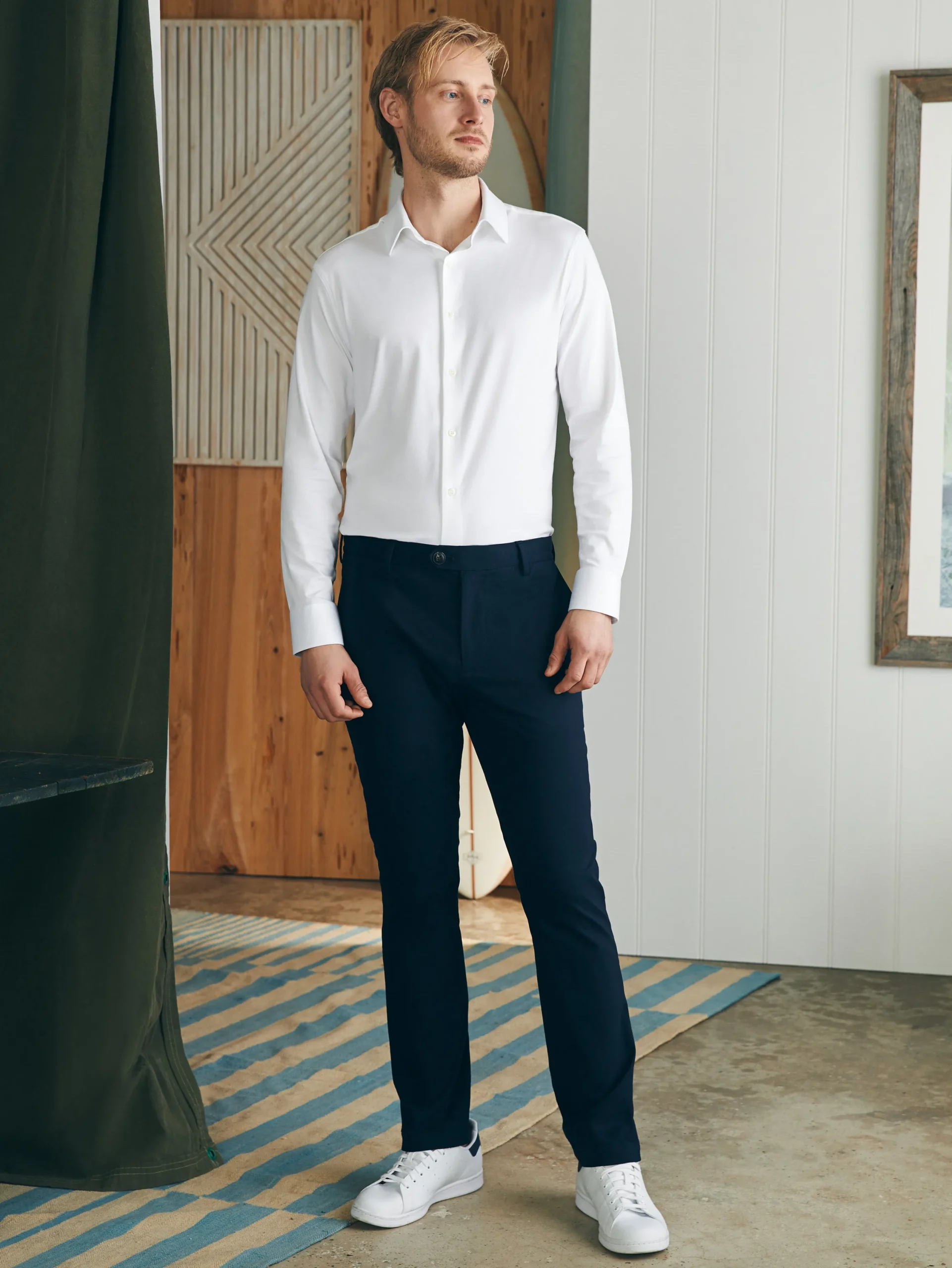 Faherty Brand Shirts*Reserve Knit Shirt -
