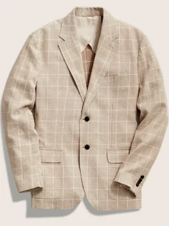 Faherty Brand Blazers*Reserve Linen Yarn Dyed Blazer -
