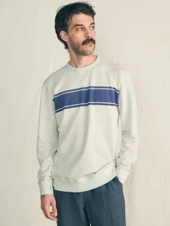 Faherty Brand Hoodies & Sweatshirts*Reversible French Terry Crew -