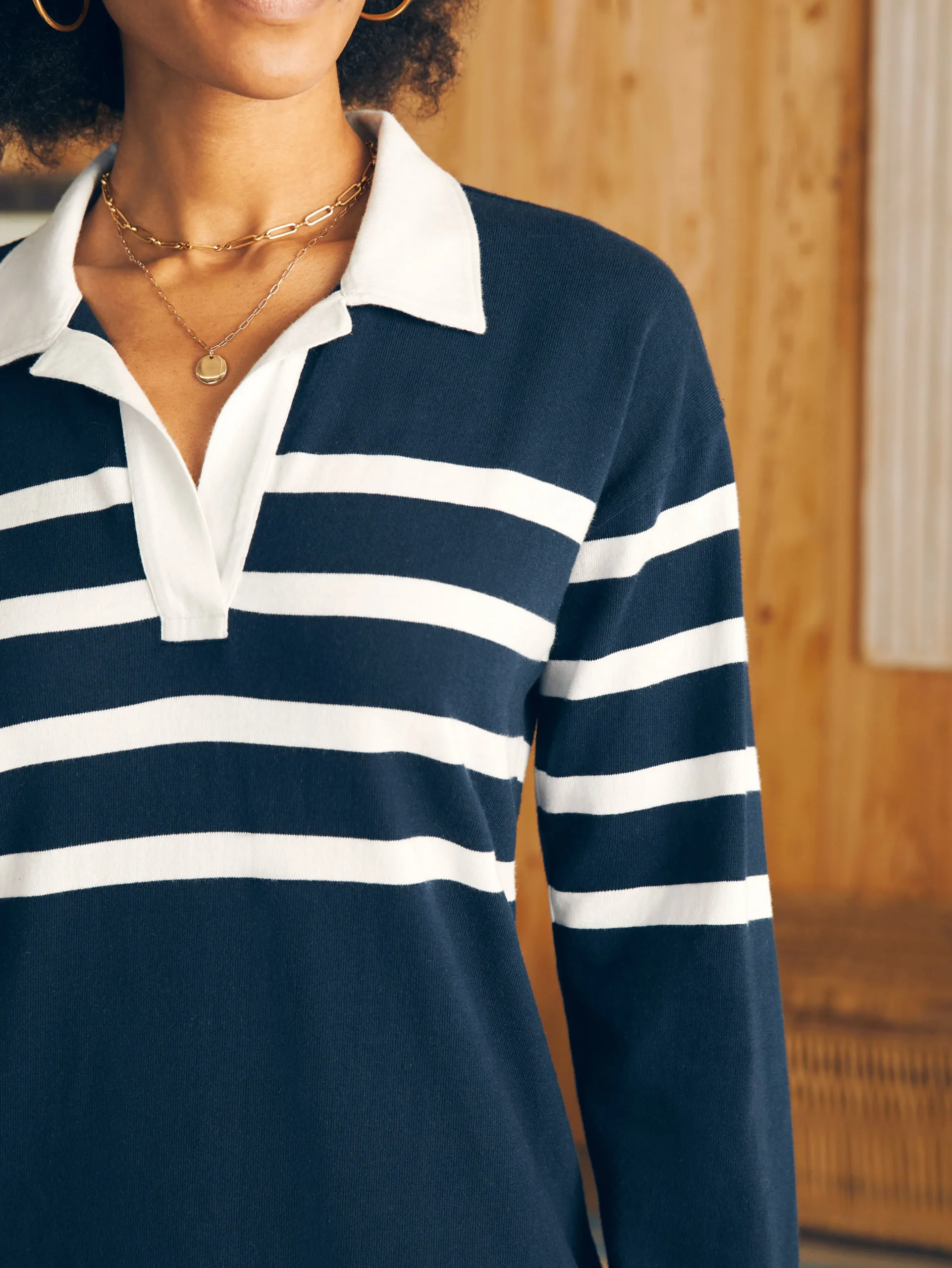 Women Faherty Brand Dresses*Rugby Jersey Dress -