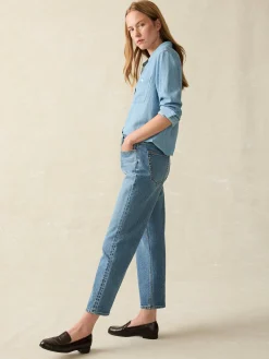 Women Faherty Brand Pants*90S Crop Jean -
