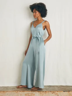 Women Faherty Brand Dresses|Overalls & Jumpsuits*Sandwashed Silk Jumpsuit -