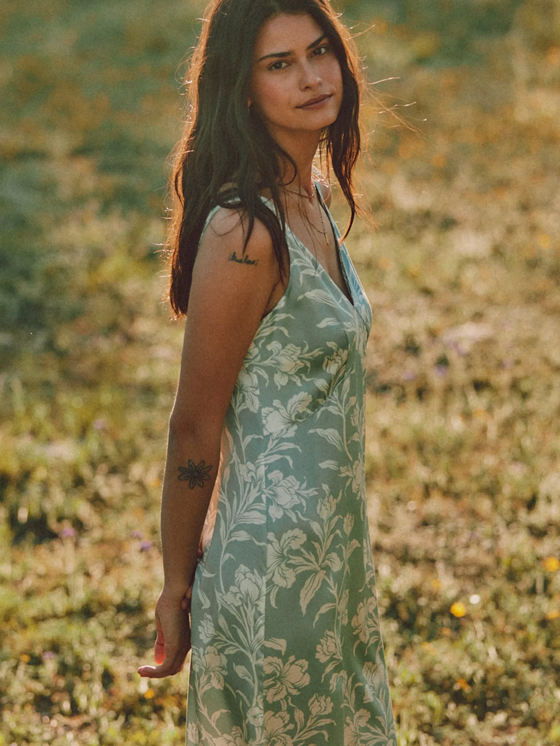 Women Faherty Brand Dresses*Sandwashed Silk Slip Dress -