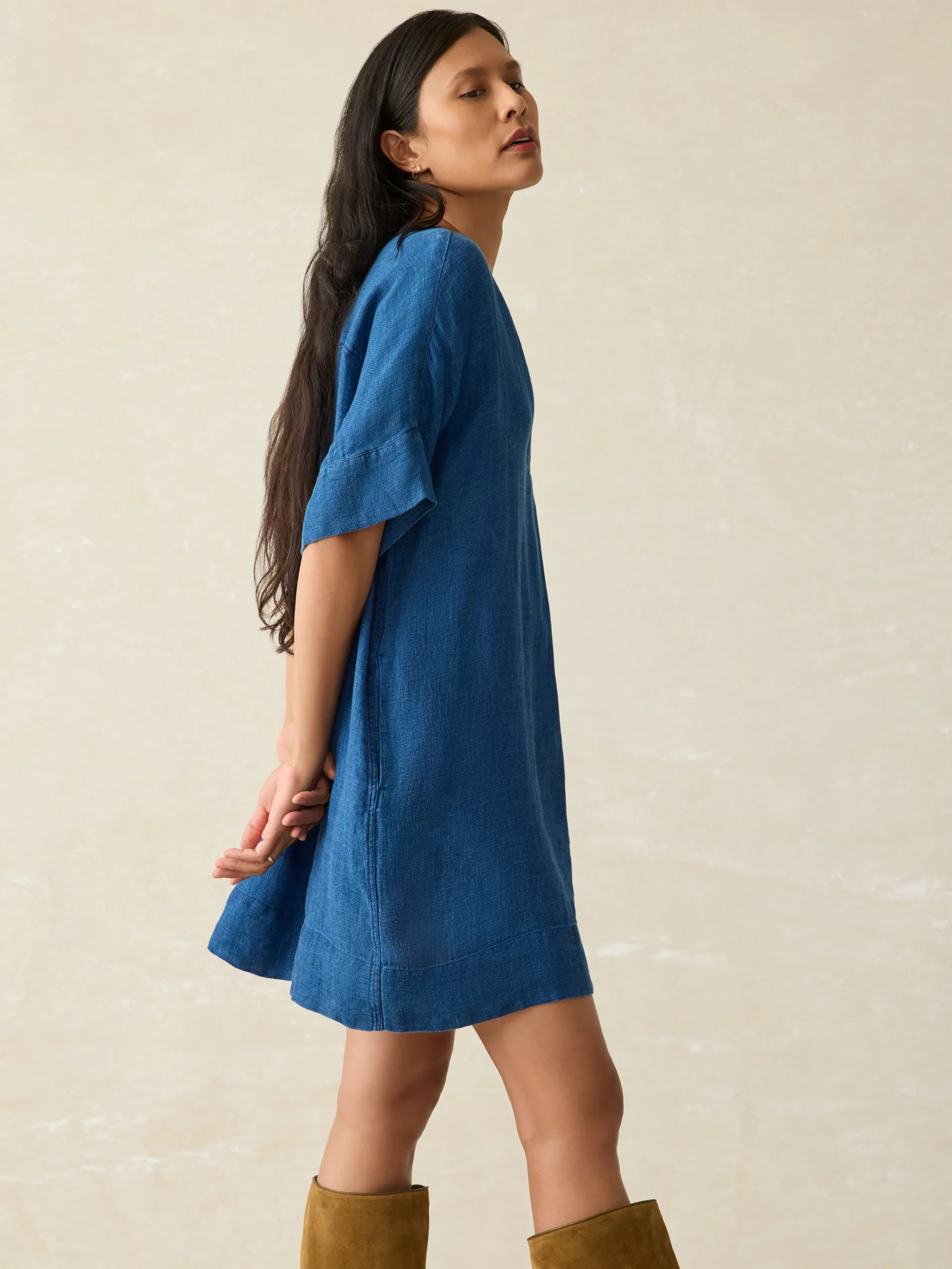 Women Faherty Brand Dresses|Swim*Sanibel Basketweave Dress -