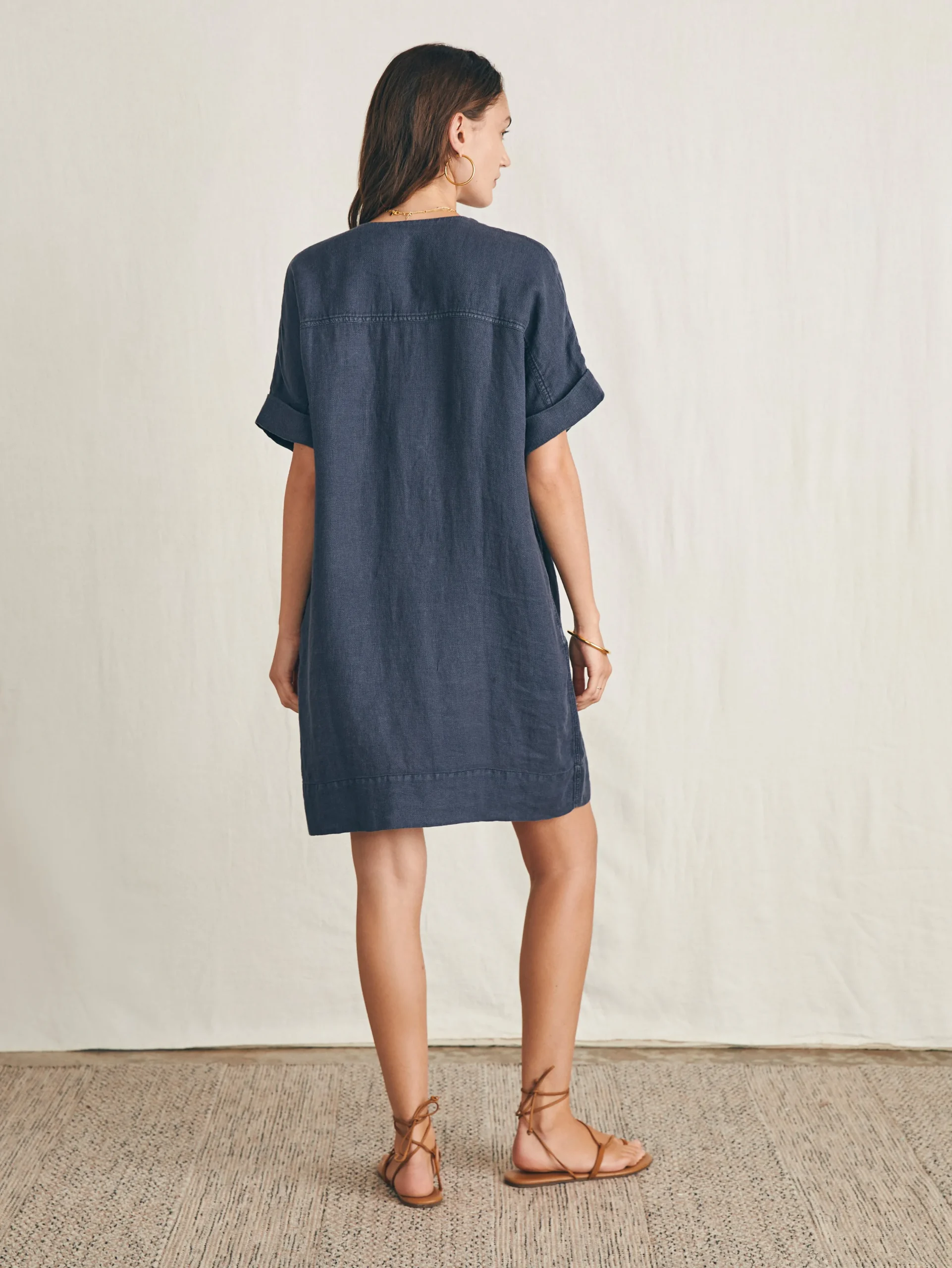 Women Faherty Brand Dresses|Swim*Sanibel Basketweave Dress -