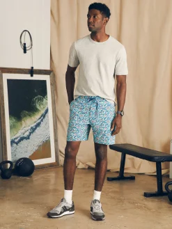 Faherty Brand Shorts*Shorelite Active Swim Short (7