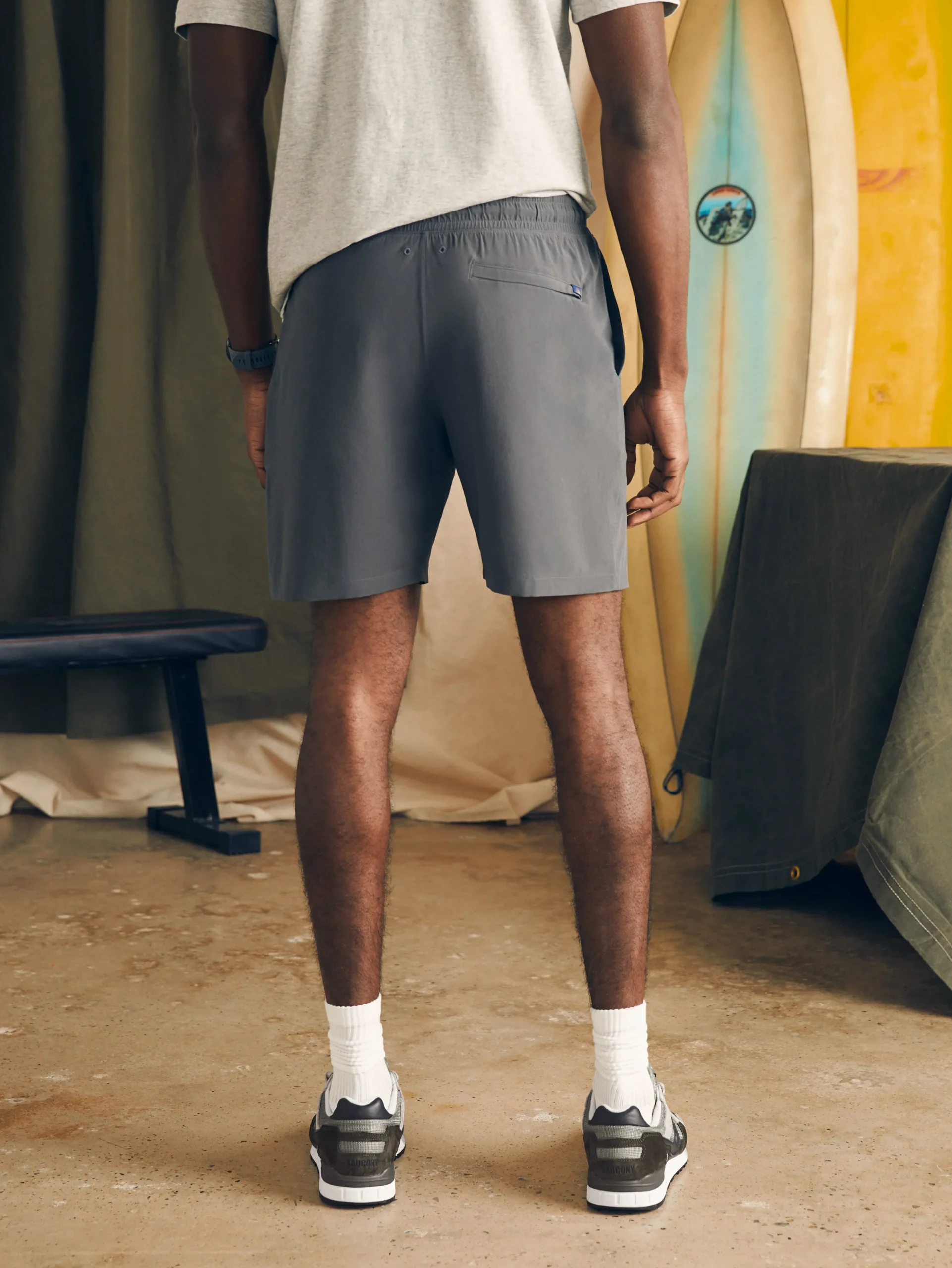 Faherty Brand Shorts|Swim*Shorelite Active Swim Short (7" Inseam) -