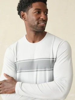 Faherty Brand T-Shirts & Henleys*Shorelite Long-Sleeve Tech Tee -