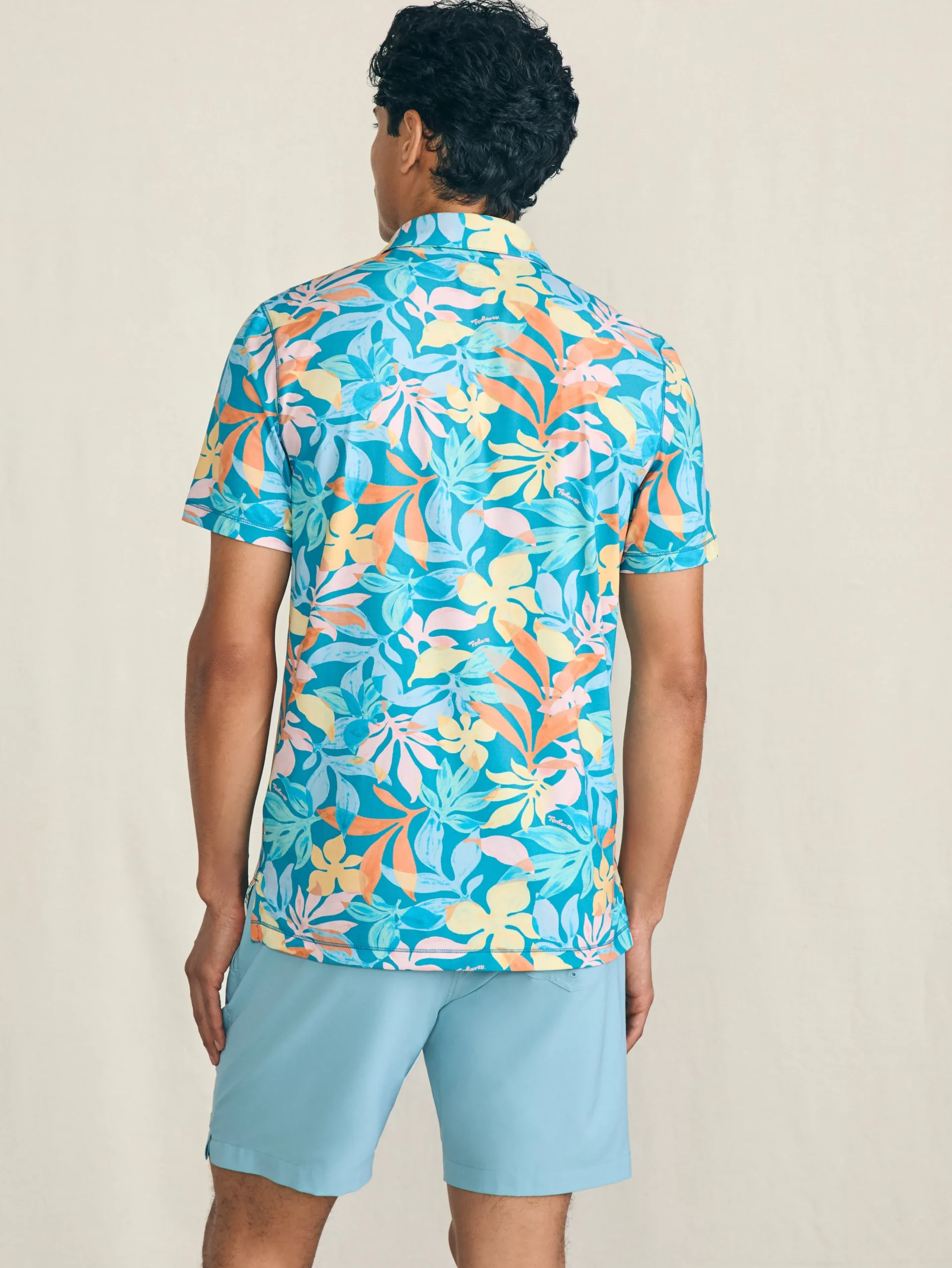 Faherty Brand Polo Shirts*Shorelite Short-Sleeve Tech Polo -