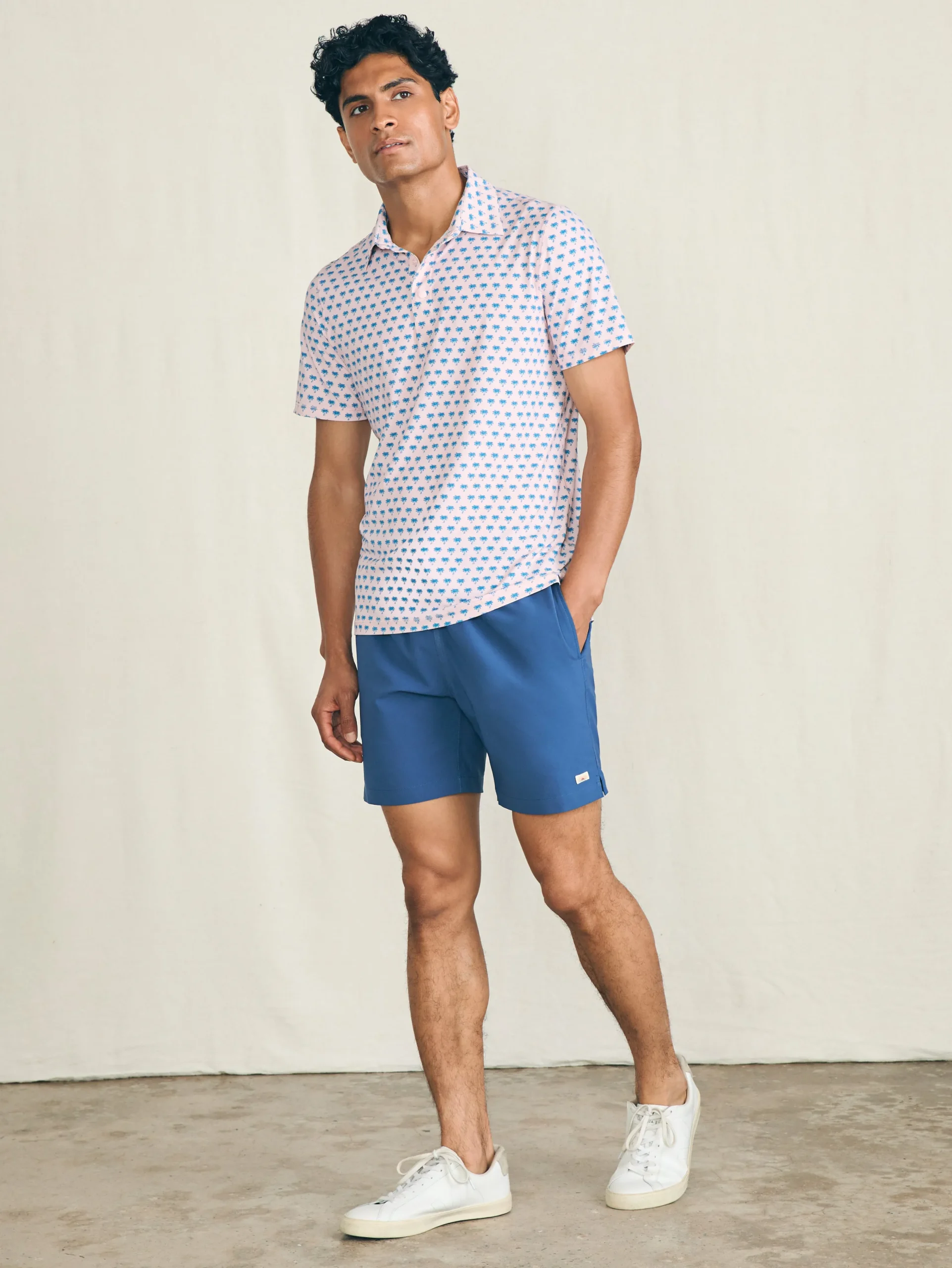 Faherty Brand Polo Shirts*Shorelite Short-Sleeve Tech Polo -