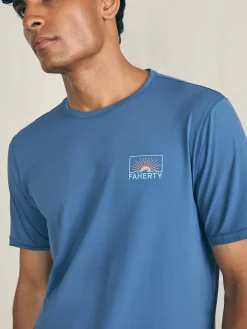 Faherty Brand T-Shirts & Henleys*Shorelite Short-Sleeve Tech Tee -