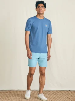 Faherty Brand T-Shirts & Henleys*Shorelite Short-Sleeve Tech Tee -