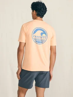 Faherty Brand T-Shirts & Henleys*Shorelite Short-Sleeve Tech Tee -